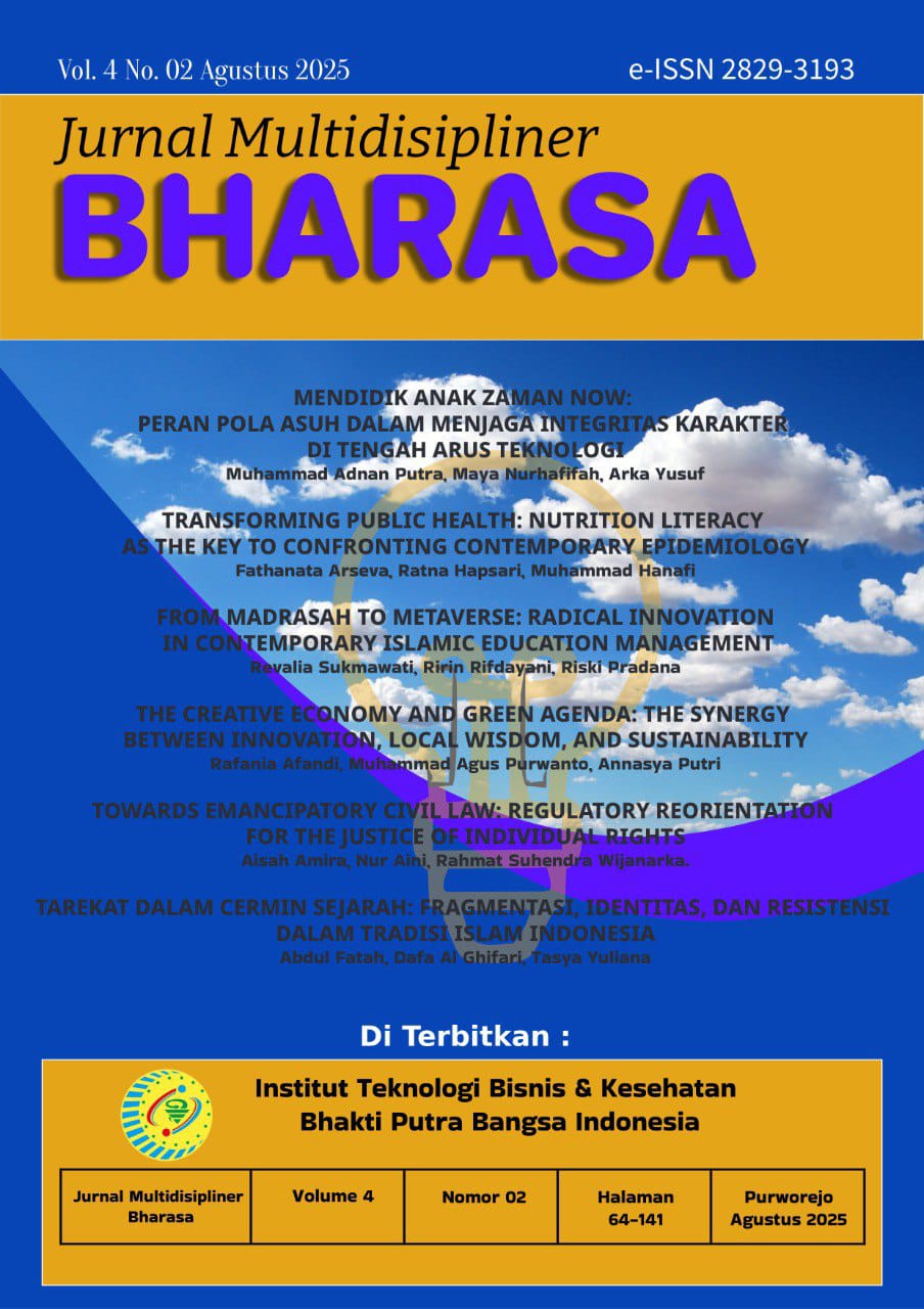 					View Vol. 4 No. 02 (2025): Jurnal Multidisipliner Bharasa
				