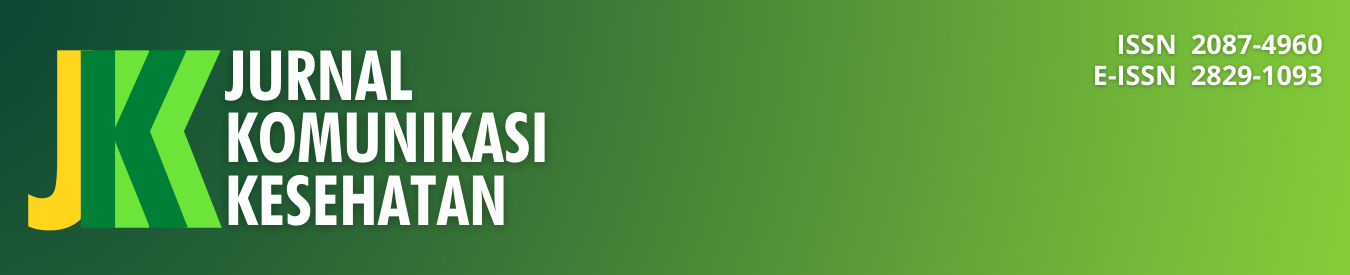 Jurnal Komunikasi Kesehatan